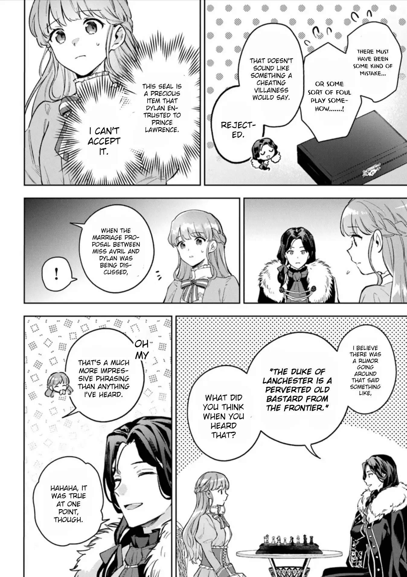 An Incompetent Woman Wants To Be A Villainess ~The Young Lady Who Married As A Substitute For Her Stepsister Didn't Notice The Duke's Doting~ - Vol.3 Chapter 12: The Villainess's Secret