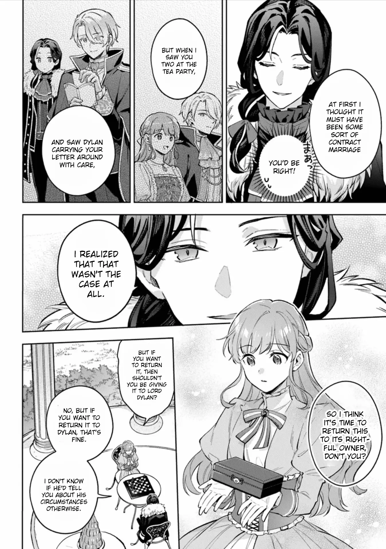 An Incompetent Woman Wants To Be A Villainess ~The Young Lady Who Married As A Substitute For Her Stepsister Didn't Notice The Duke's Doting~ - Vol.3 Chapter 12: The Villainess's Secret