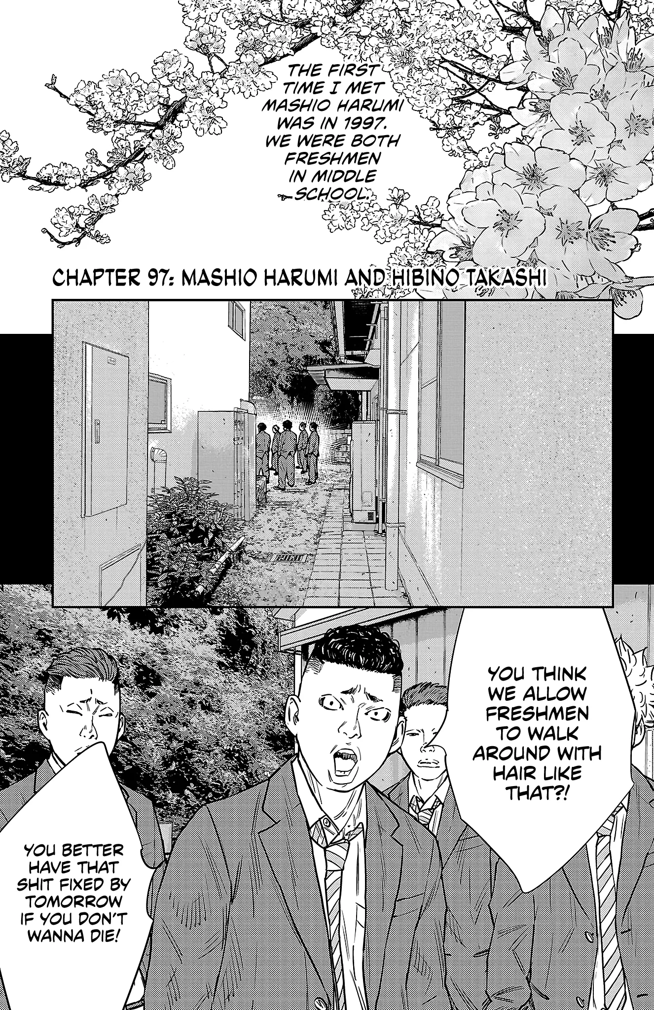 Nine Peaks - Vol.12 Chapter 97: Mashio Harumi And Hibino Takashi