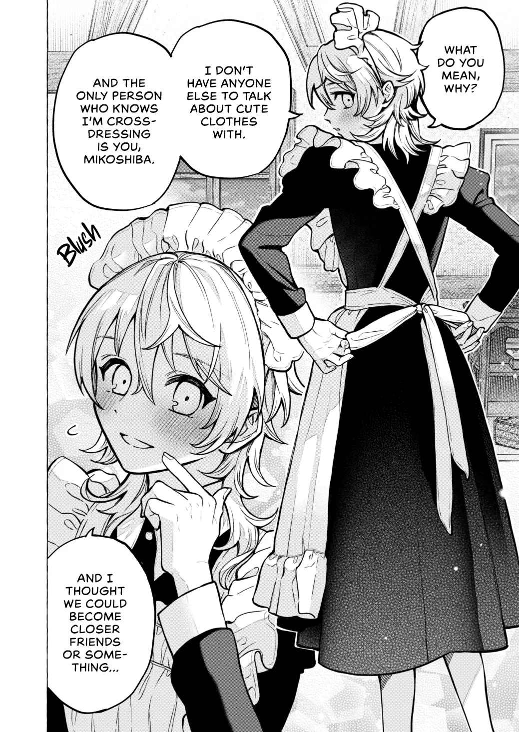 Can Boys Be Cute In Maid Dresses Too? - Chapter 2: (Short Story 2) - Highschool Boys Who Wear Maid Dresses At Work