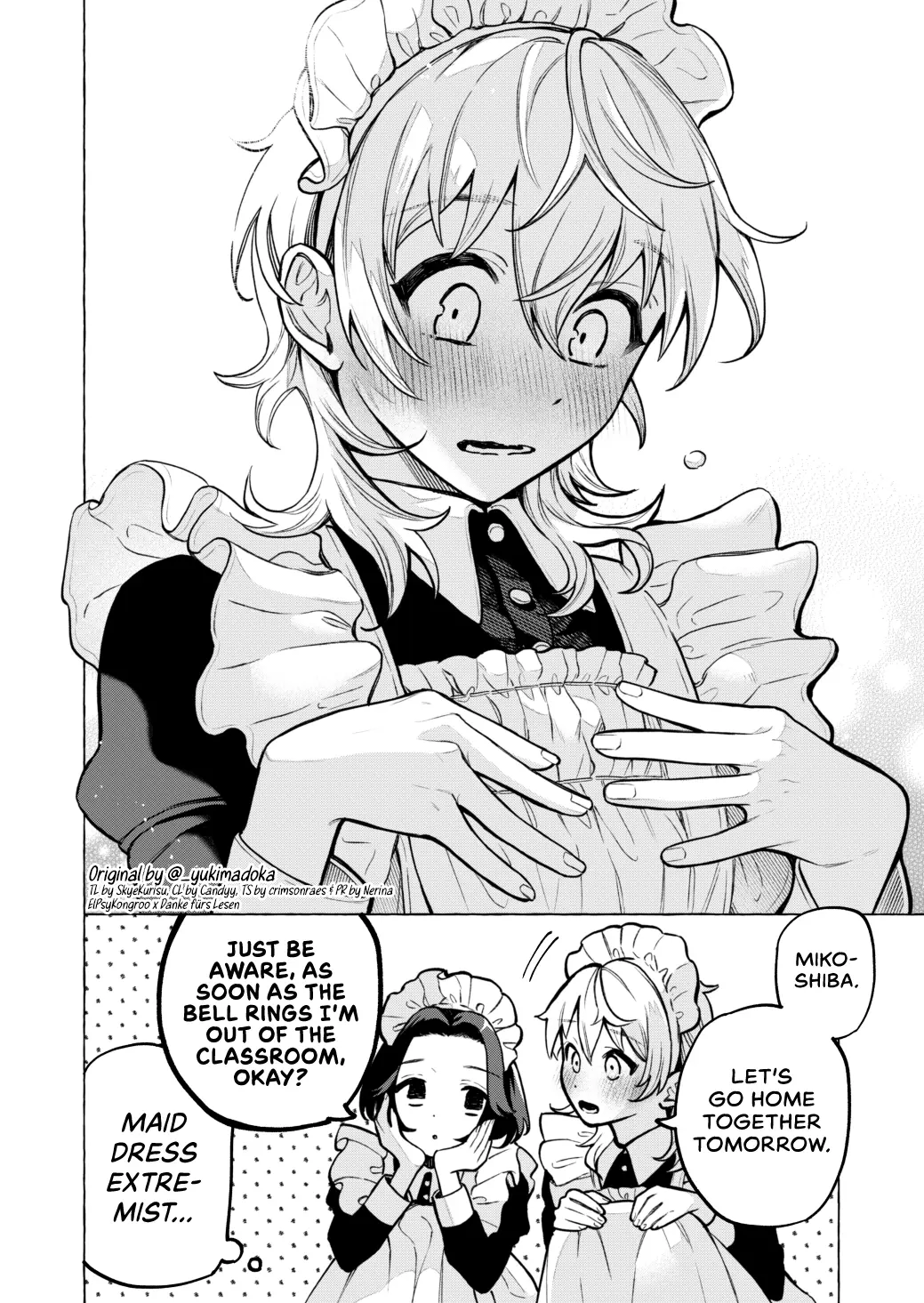 Can Boys Be Cute In Maid Dresses Too? - Chapter 2: (Short Story 2) - Highschool Boys Who Wear Maid Dresses At Work