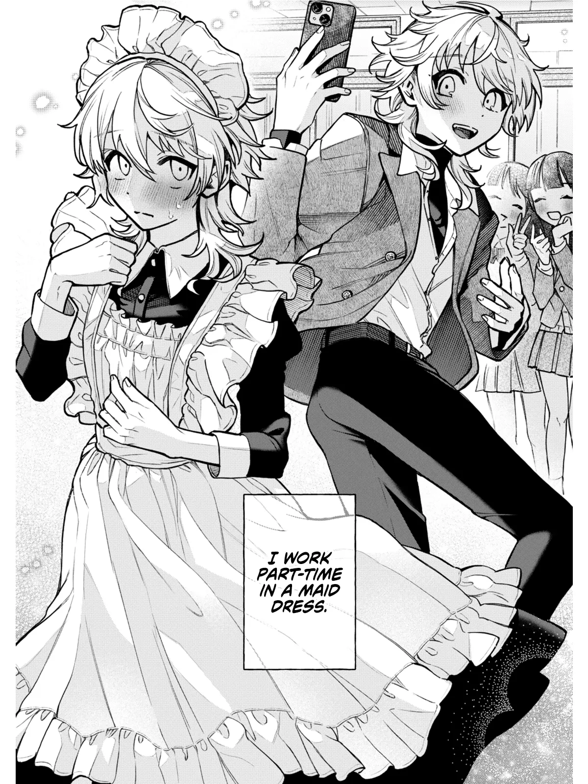 Can Boys Be Cute In Maid Dresses Too? - Chapter 1: (Short Story 1) - Highschool Boys Who Wear Maid Dresses At Work