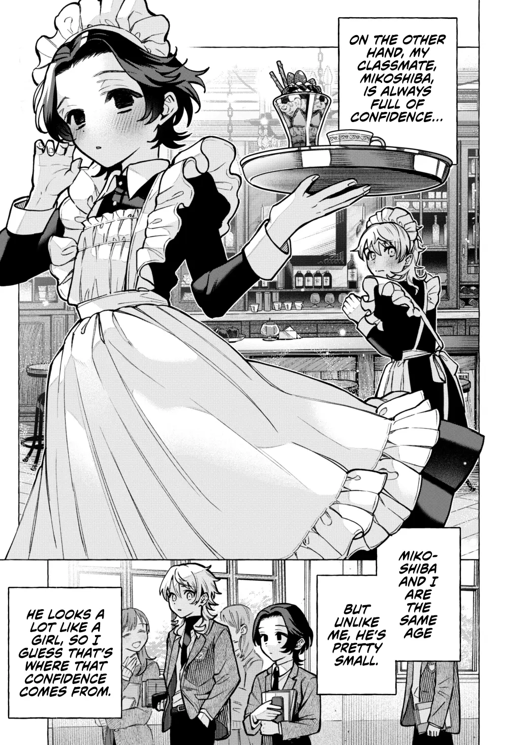 Can Boys Be Cute In Maid Dresses Too? - Chapter 1: (Short Story 1) - Highschool Boys Who Wear Maid Dresses At Work