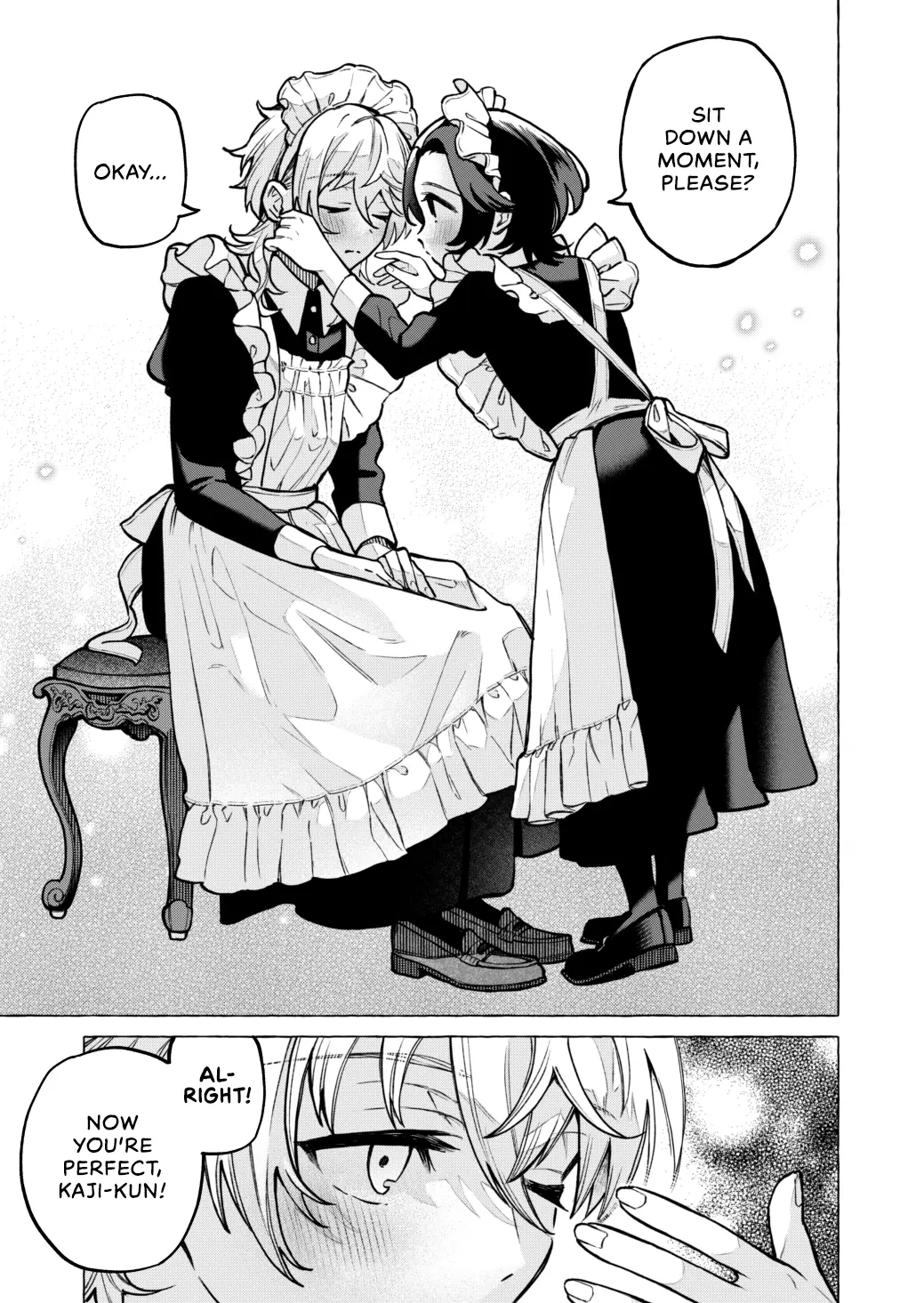 Can Boys Be Cute In Maid Dresses Too? - Chapter 1: (Short Story 1) - Highschool Boys Who Wear Maid Dresses At Work