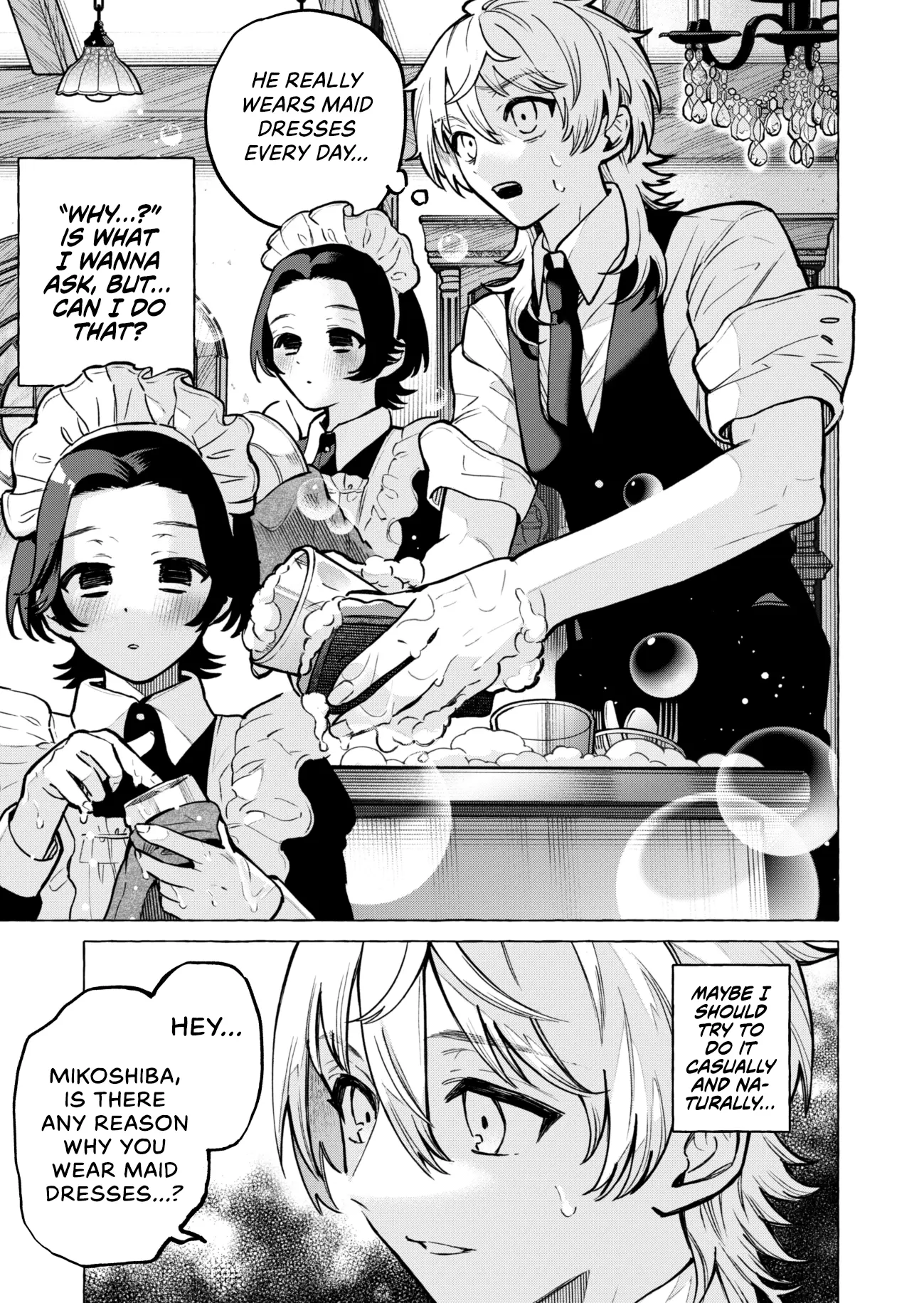 Can Boys Be Cute In Maid Dresses Too? - Chapter 4: Can Boys Be Cute In Maid Dresses Too?