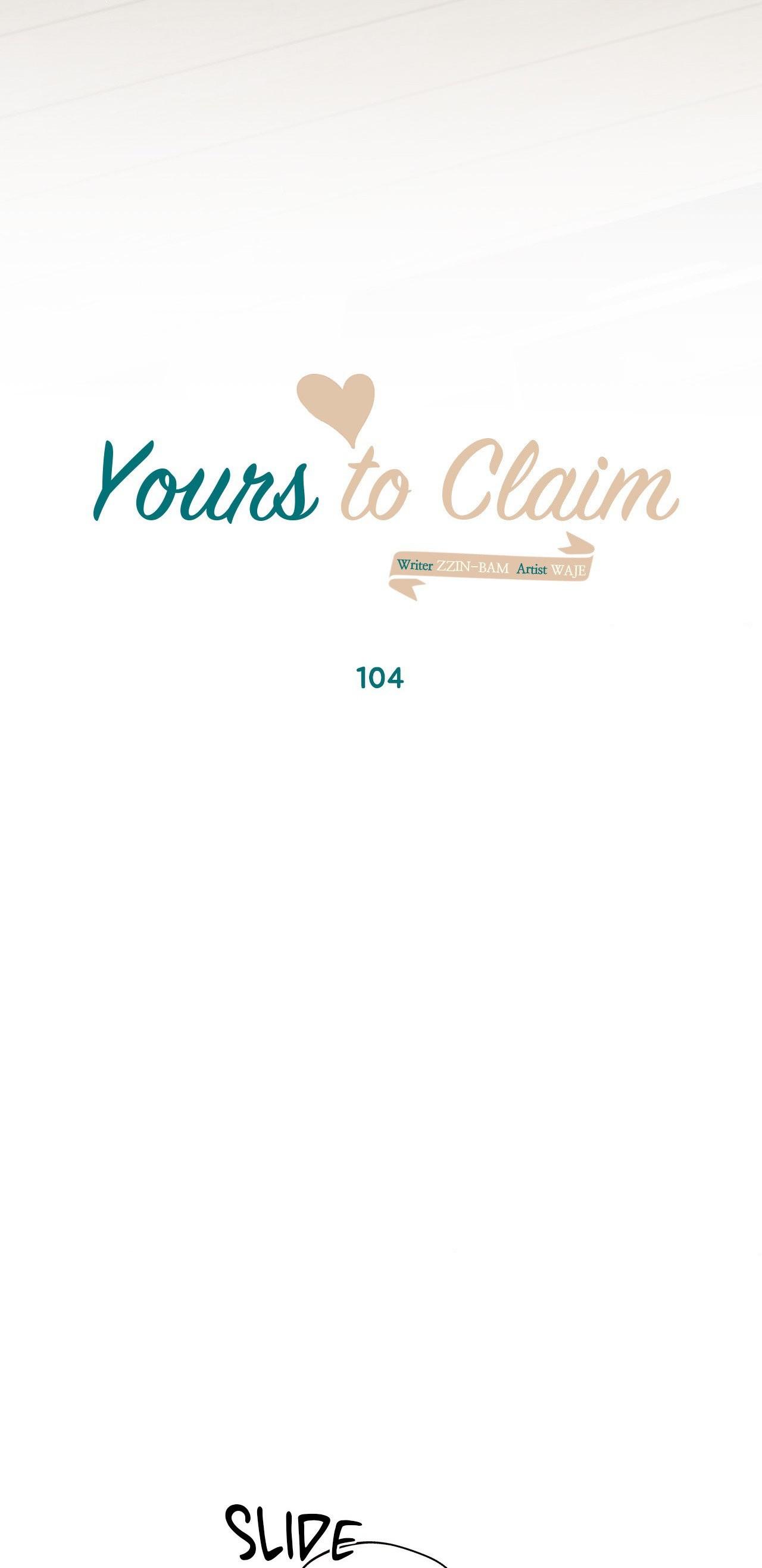 Yours To Claim - Chapter 104