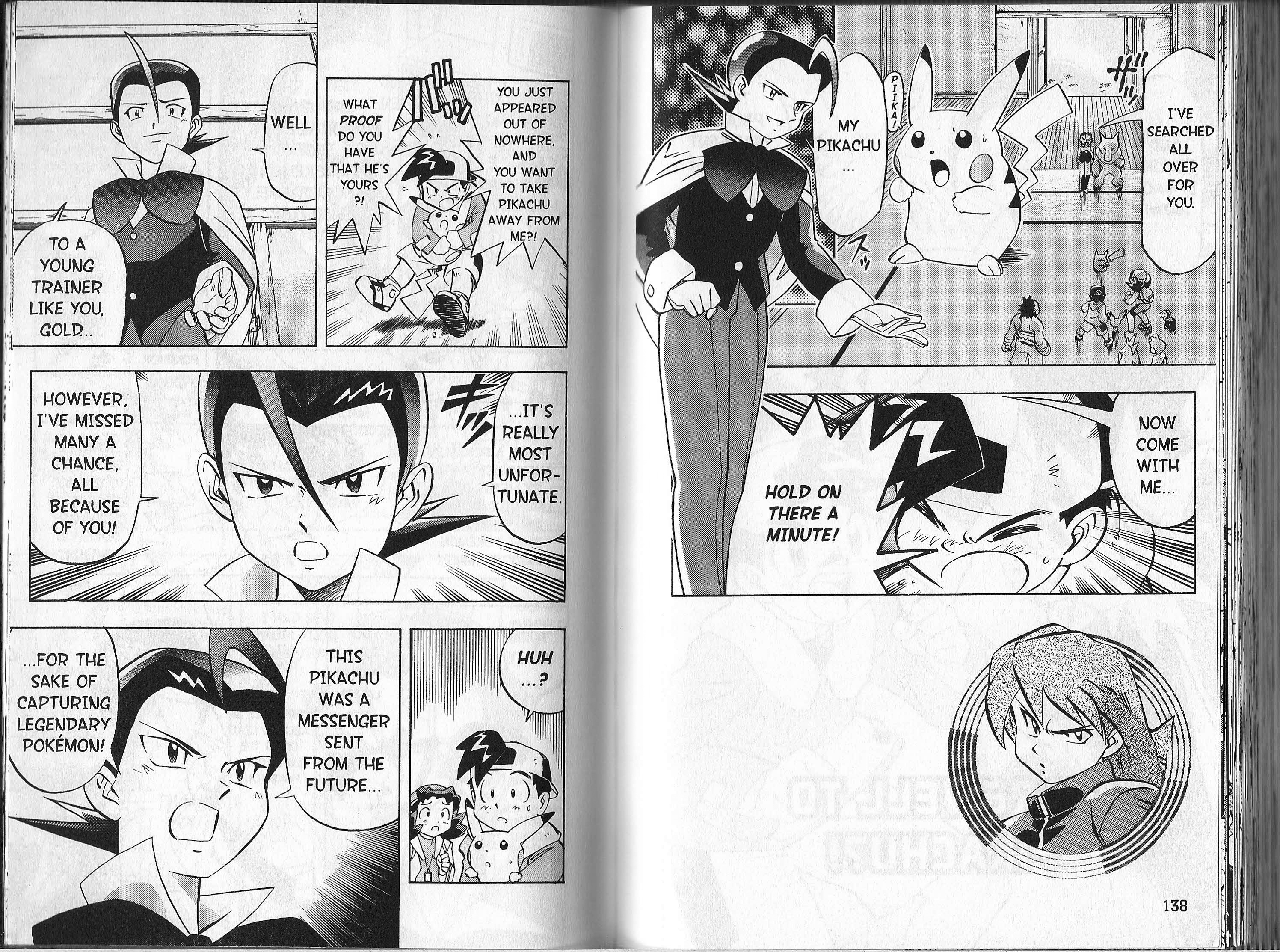 Pocket Monster Kin Gin: Golden Boys - Vol.3 Chapter 22: Farewell To Pikachu?!