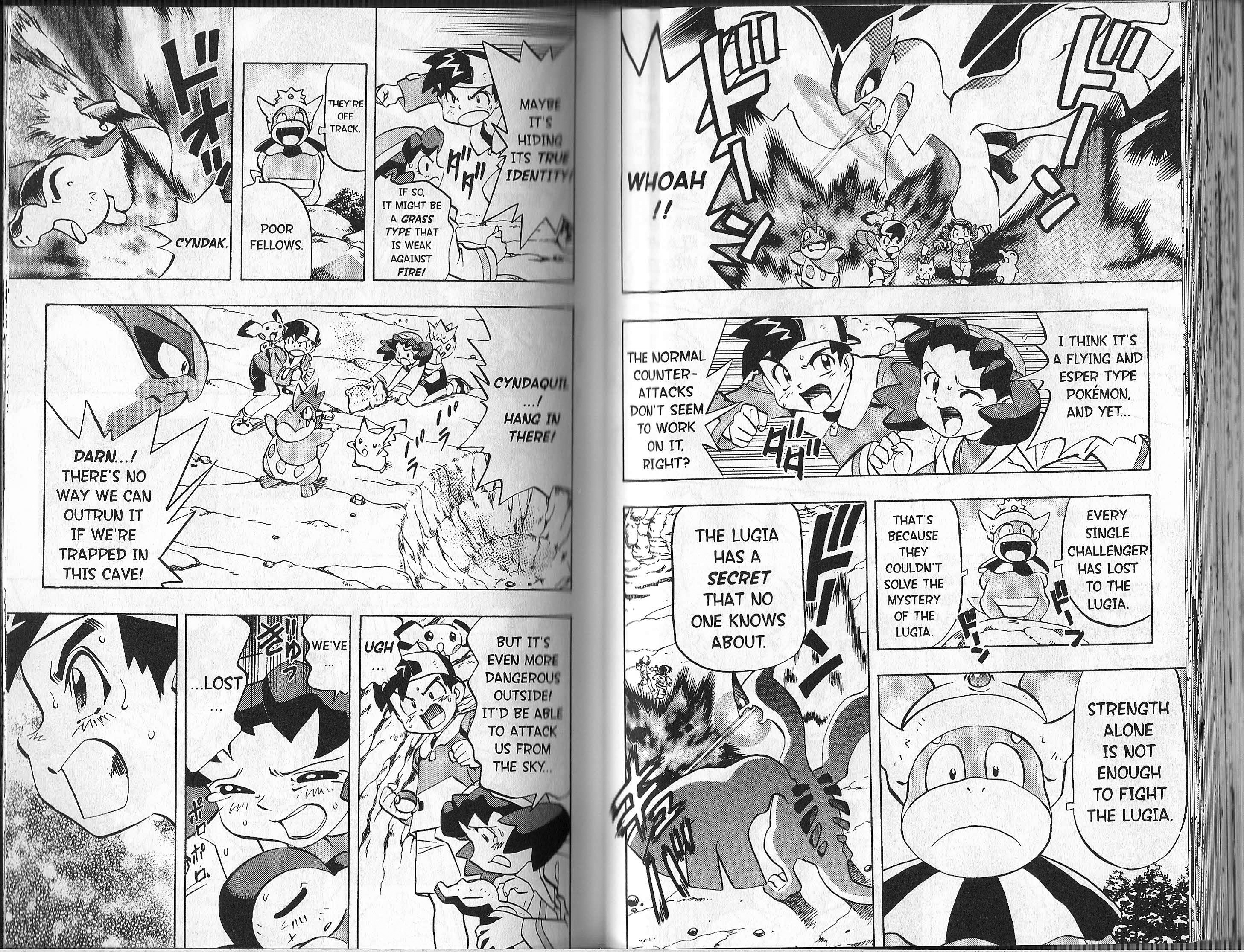 Pocket Monster Kin Gin: Golden Boys - Vol.3 Chapter 20: A Serious Crisis!! The Battle With Lugia!