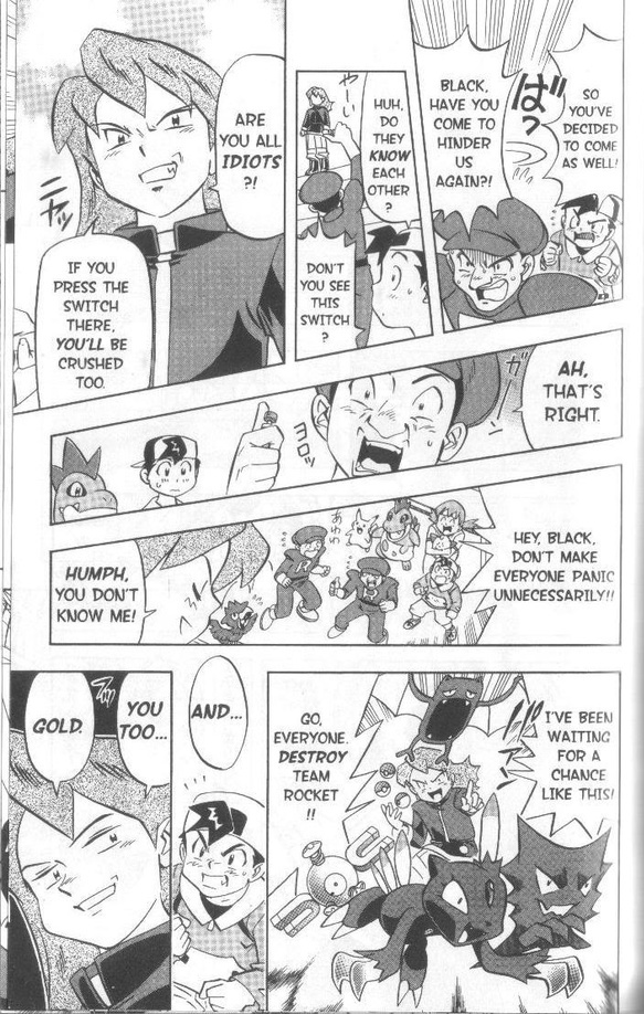 Pocket Monster Kin Gin: Golden Boys - Vol.2 Chapter 11: Gold And Black Vs Team Rocket