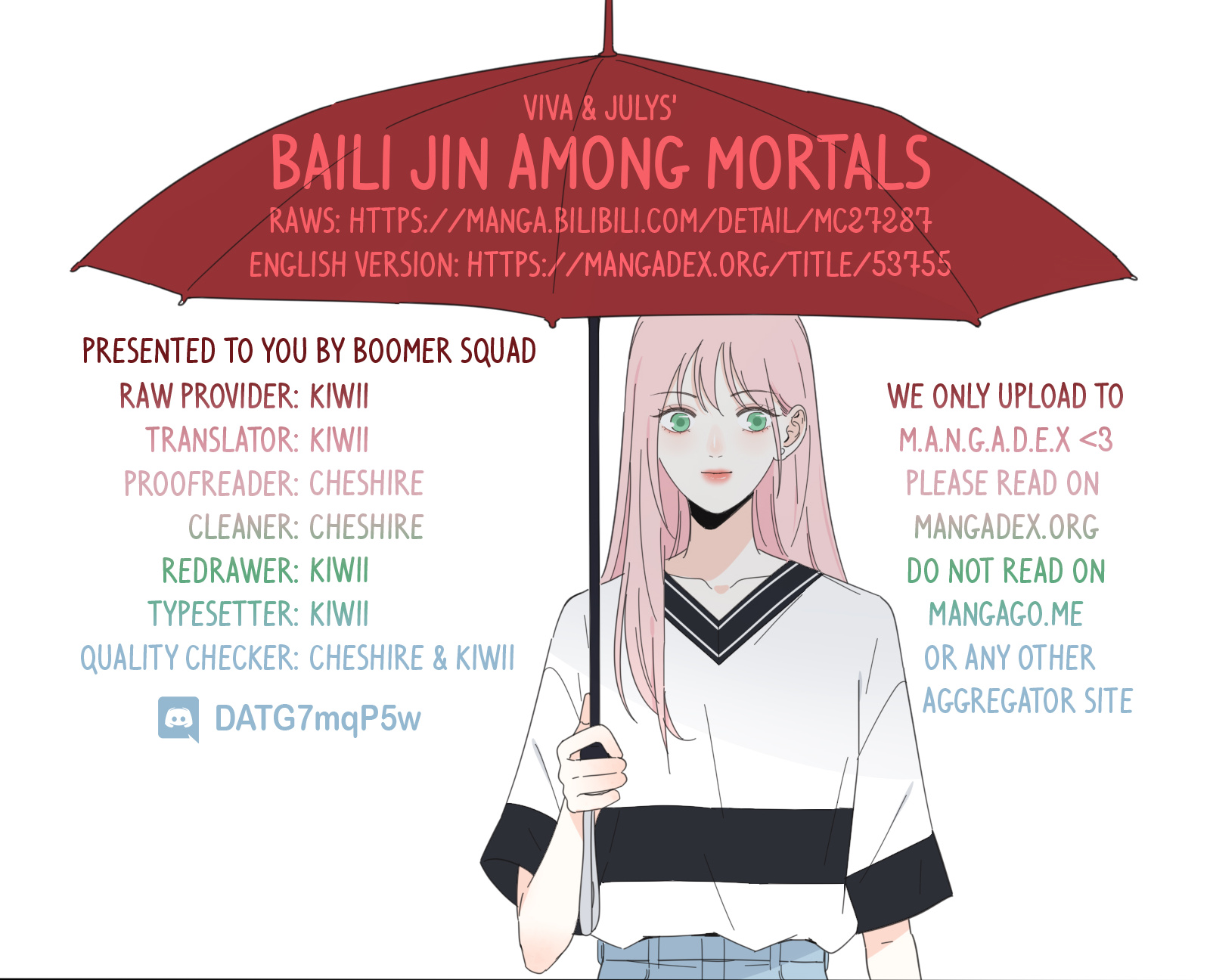 Baili Jin Among Mortals - Chapter 23: Pink