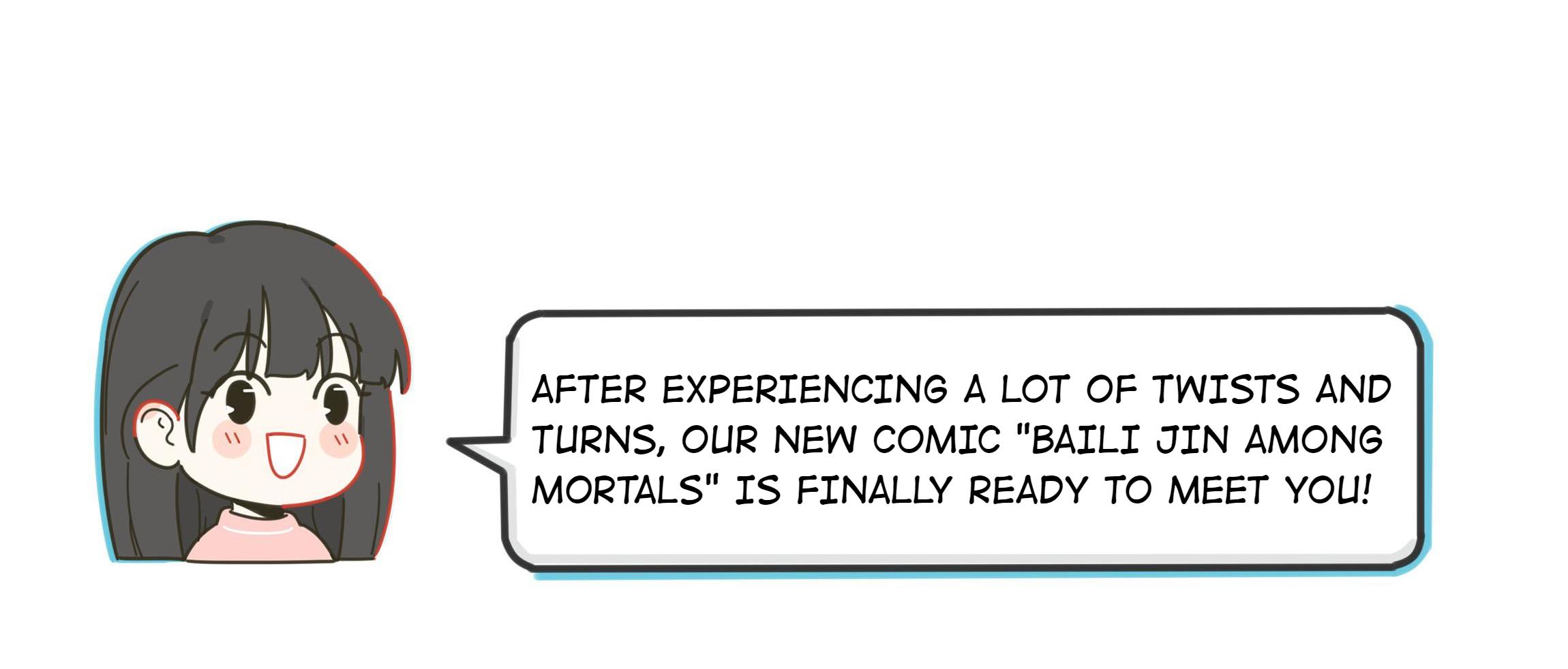 Baili Jin Among Mortals - Vol.1 Chapter 1: You Smell Really Good...