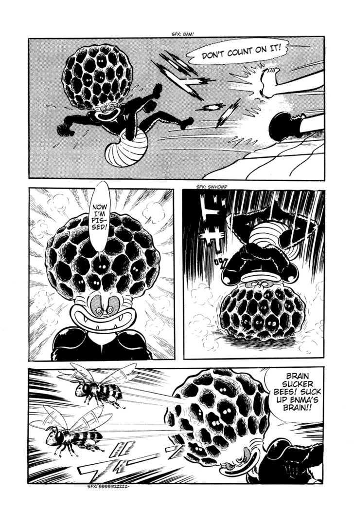 Dororon Enma-Kun - Vol.1 Chapter 6 : The Bald Hive-Headed Bee Youkai