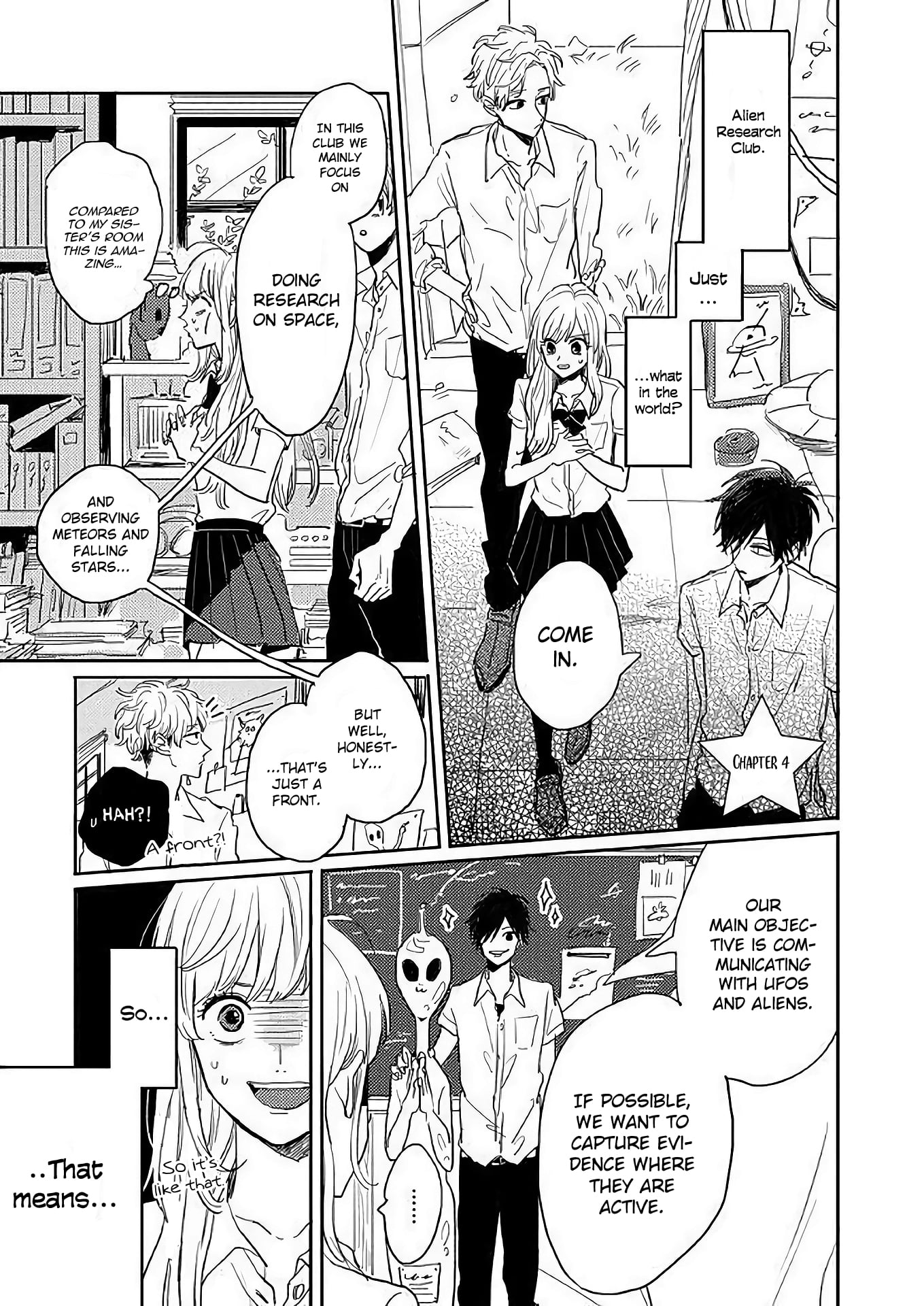 Watashi No Cosmic Monster - Chapter 4