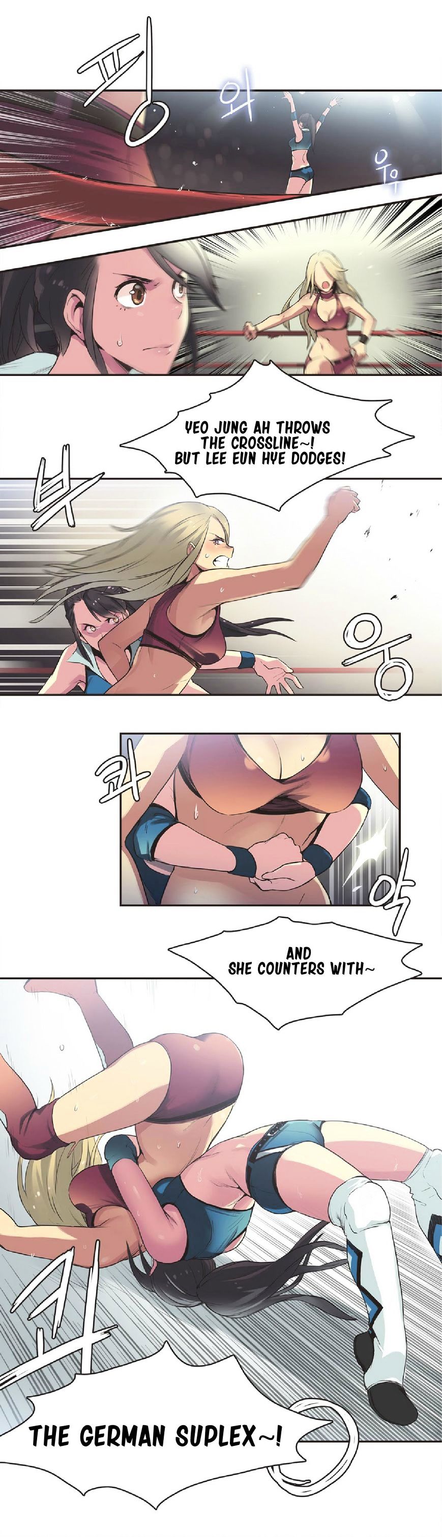 Sports Girl - Chapter 17 : Queen Of The Ring #1