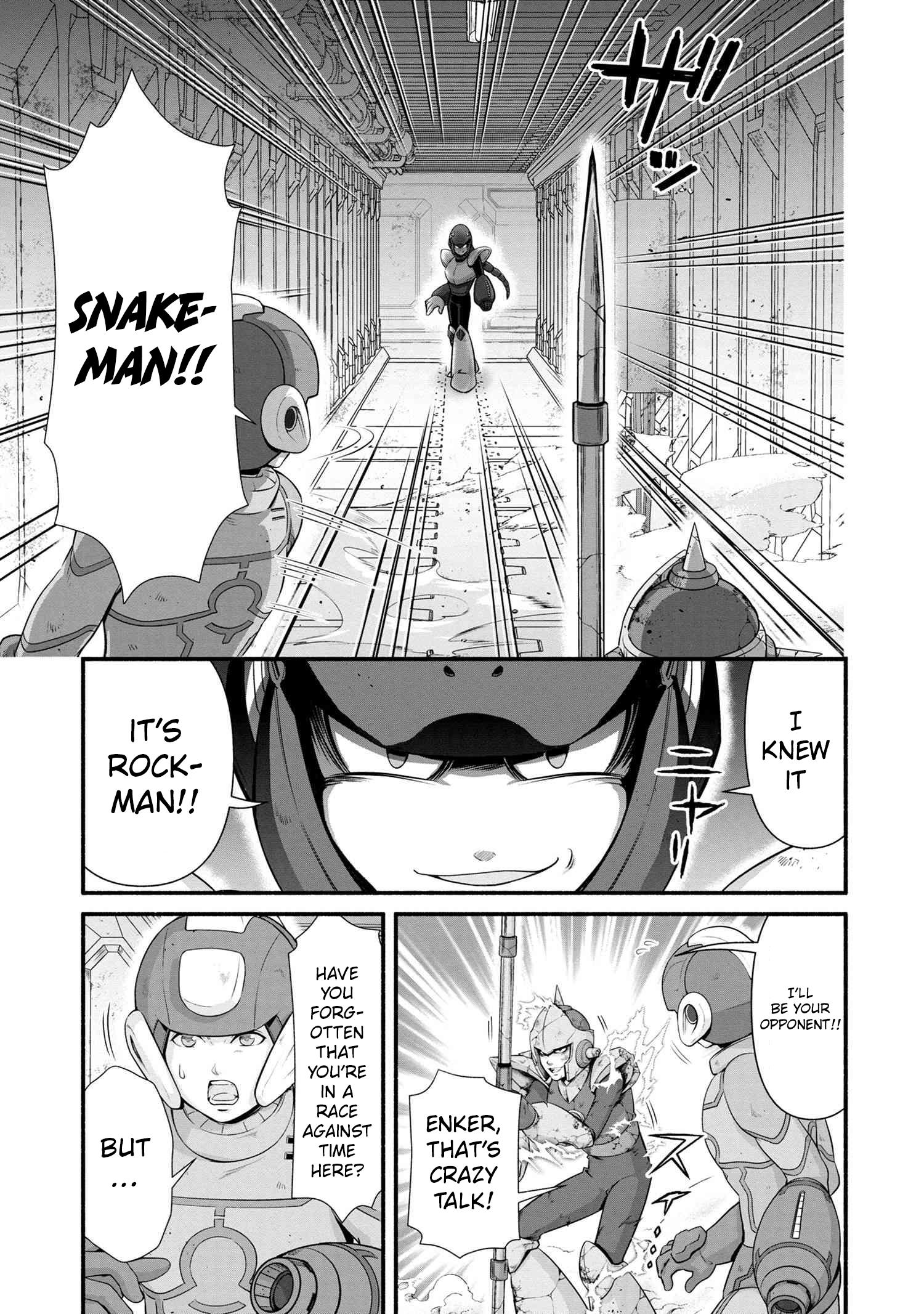 Rockman-San - Chapter 36