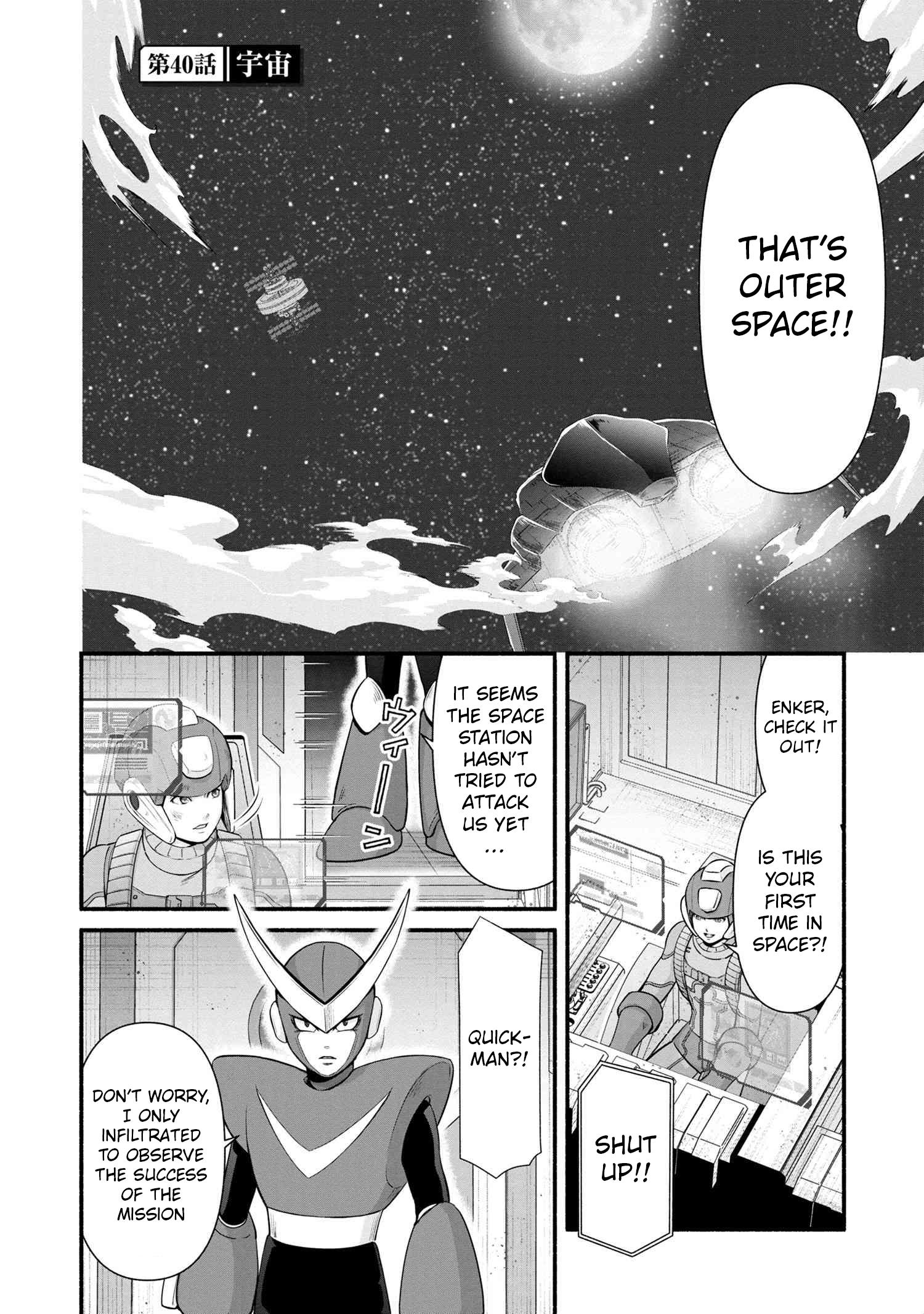 Rockman-San - Chapter 40