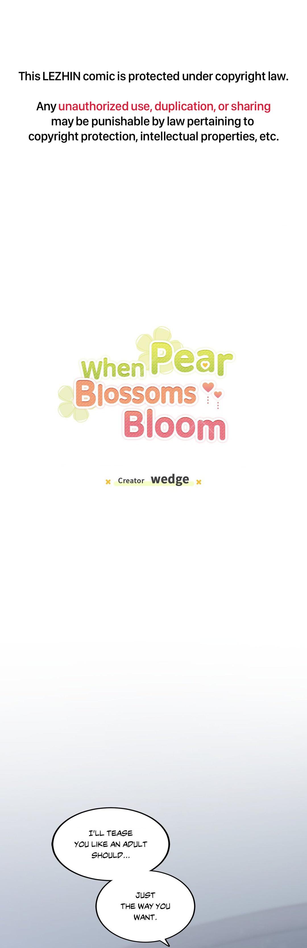 Pear Blosom Love - Chapter 25