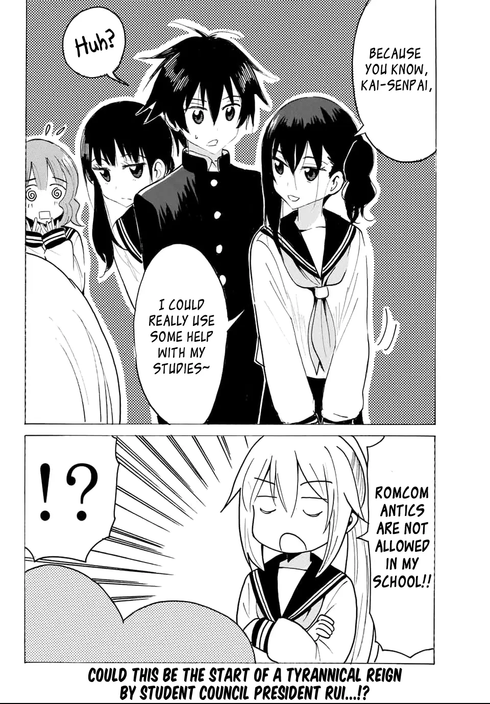 Yaotome X 2 - Vol.3 Chapter 25: Student Council Staff Mode