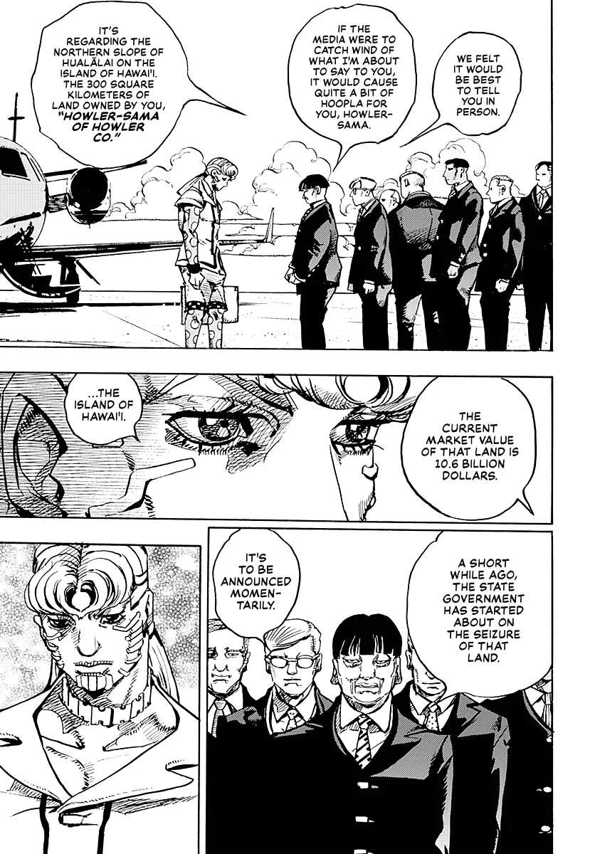 Jojo's Bizarre Adventure Part 9 - The Jojolands - Chapter 17: That Girl's Bags' Groove Part 2