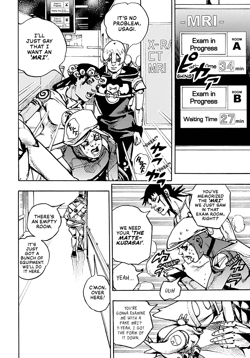 Jojo's Bizarre Adventure Part 9 - The Jojolands - Chapter 17: That Girl's Bags' Groove Part 2