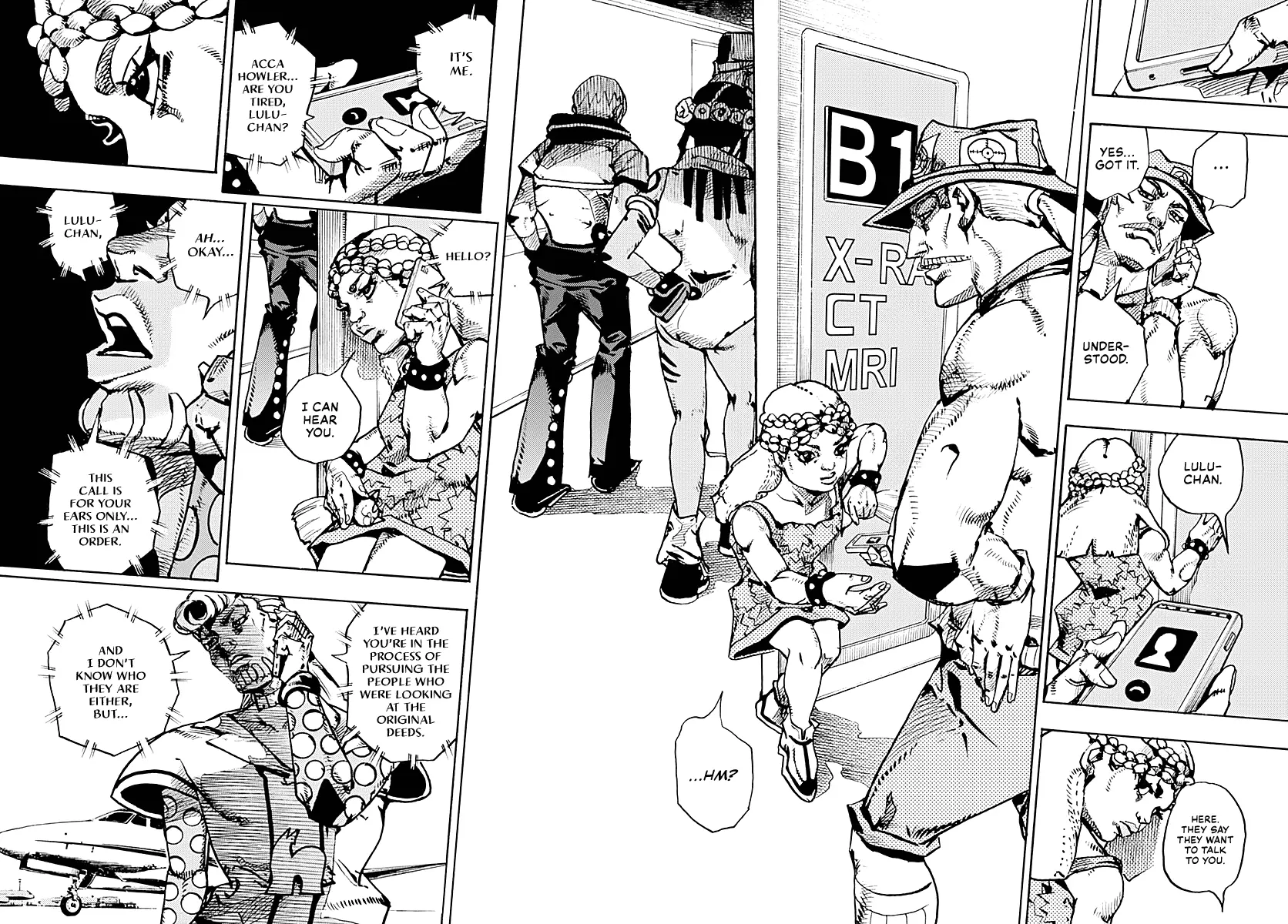 Jojo's Bizarre Adventure Part 9 - The Jojolands - Chapter 17: That Girl's Bags' Groove Part 2