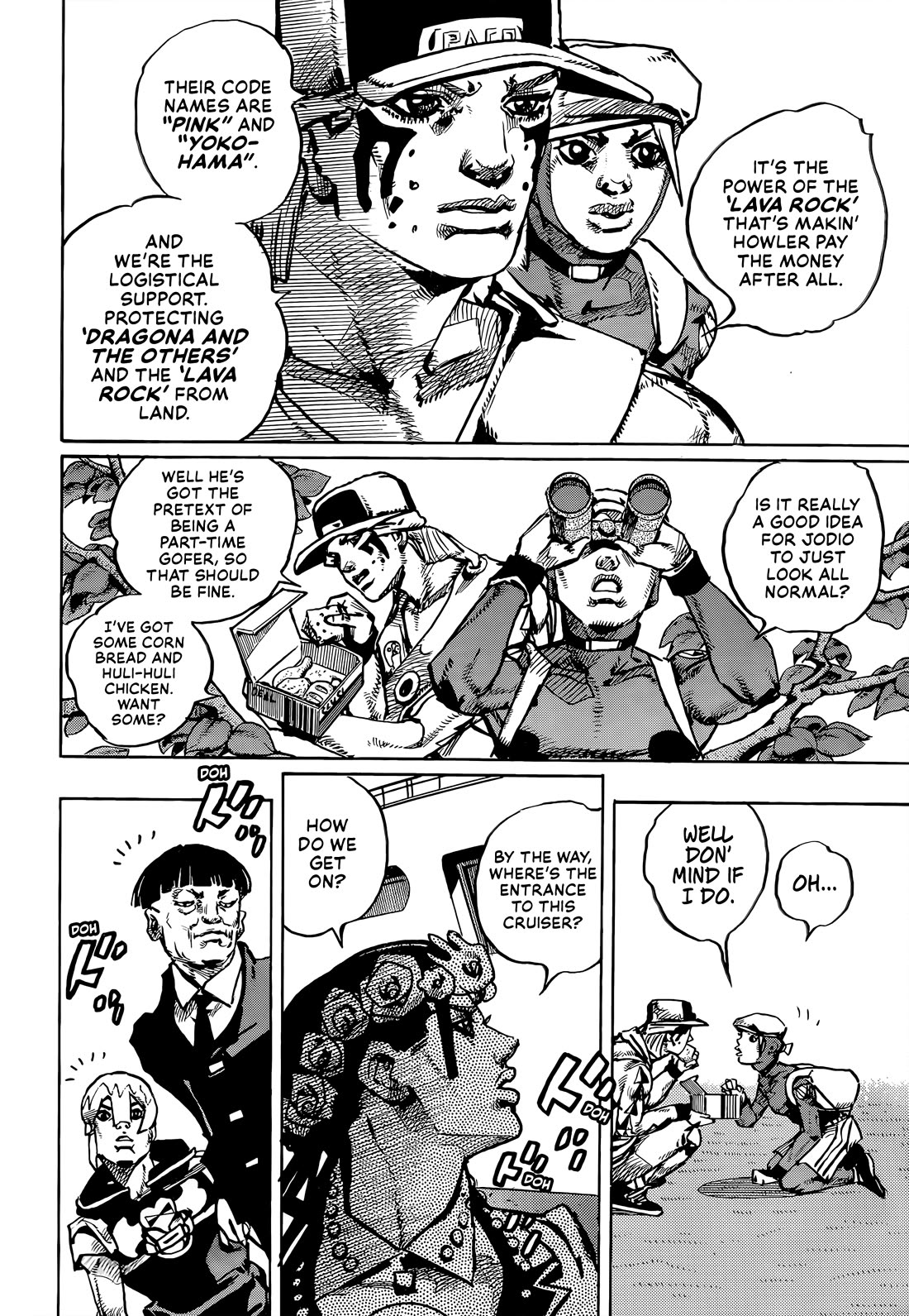 Jojo's Bizarre Adventure Part 9 - The Jojolands - Chapter 22: Dolphin Bank's Debt Collection Part 1