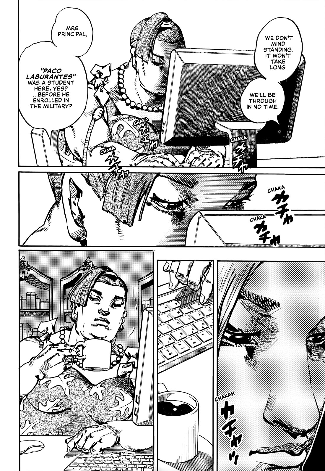 Jojo's Bizarre Adventure Part 9 - The Jojolands - Chapter 22: Dolphin Bank's Debt Collection Part 1