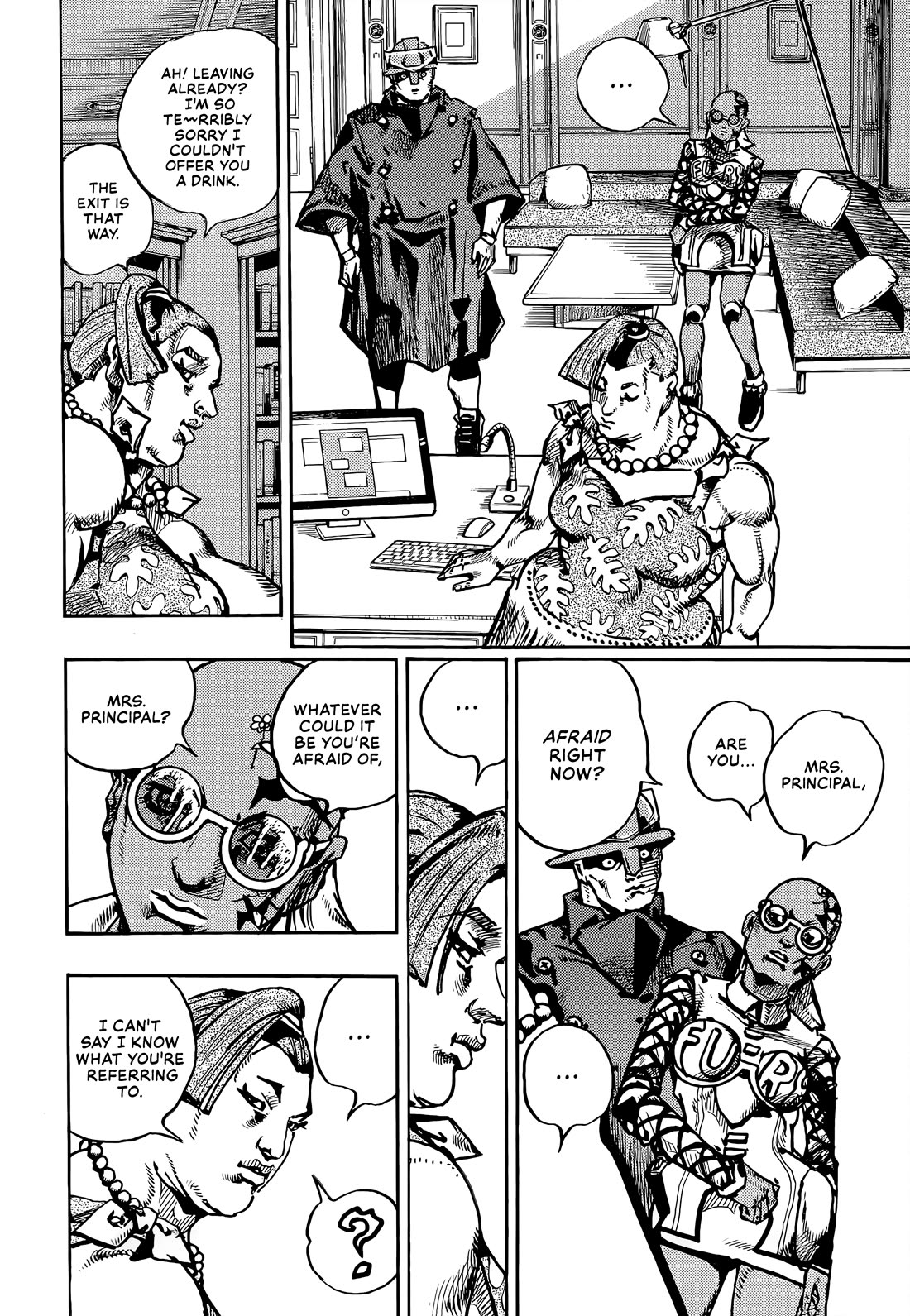 Jojo's Bizarre Adventure Part 9 - The Jojolands - Chapter 22: Dolphin Bank's Debt Collection Part 1