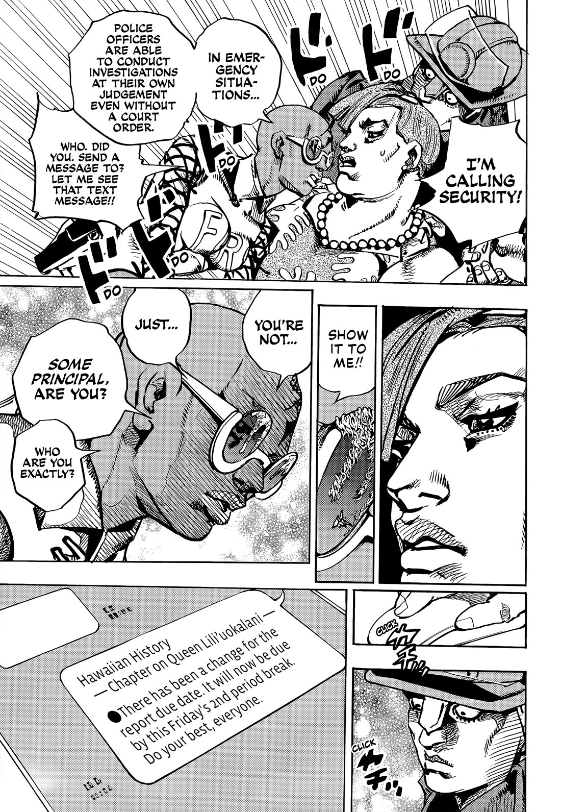 Jojo's Bizarre Adventure Part 9 - The Jojolands - Chapter 22: Dolphin Bank's Debt Collection Part 1