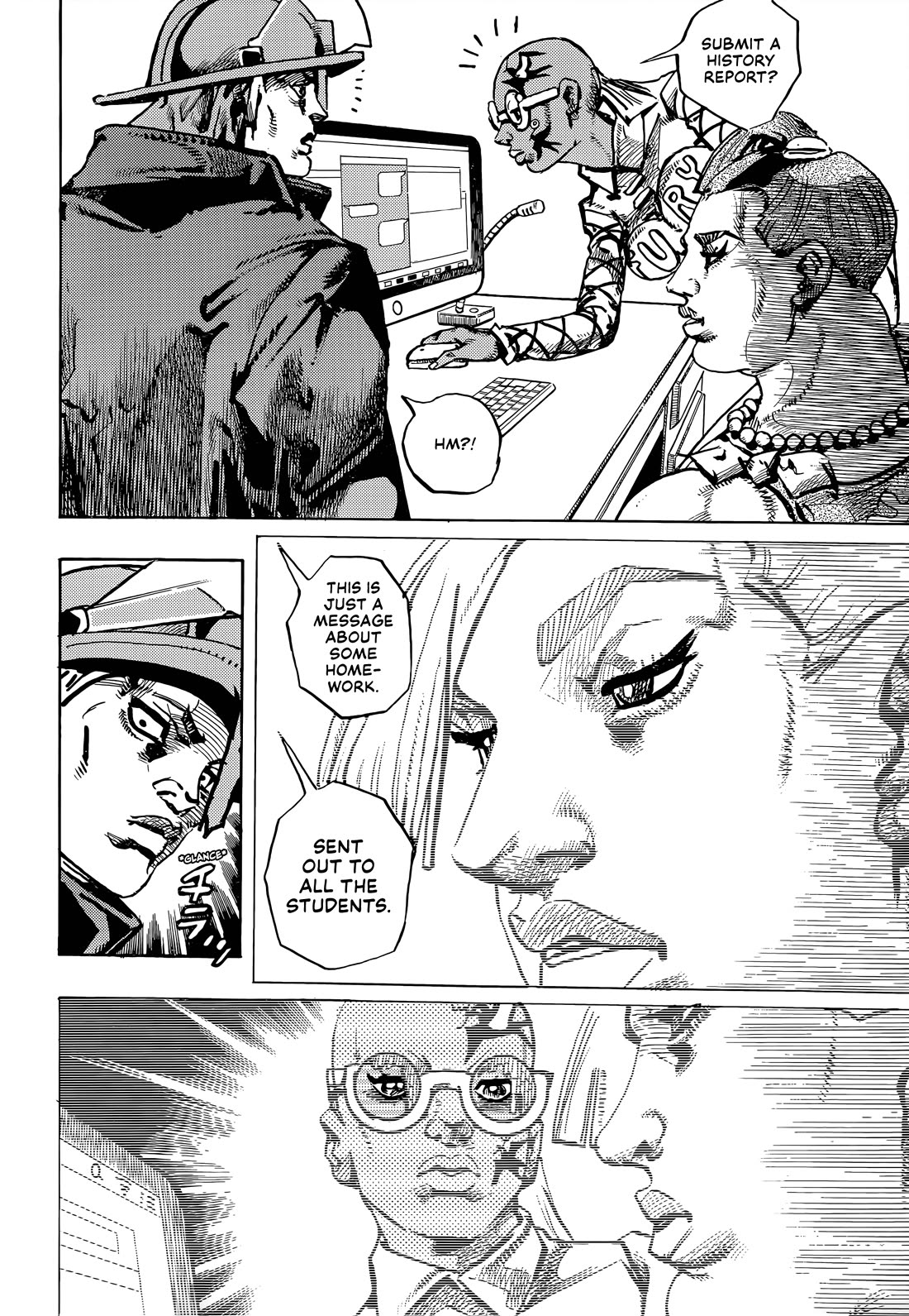 Jojo's Bizarre Adventure Part 9 - The Jojolands - Chapter 22: Dolphin Bank's Debt Collection Part 1