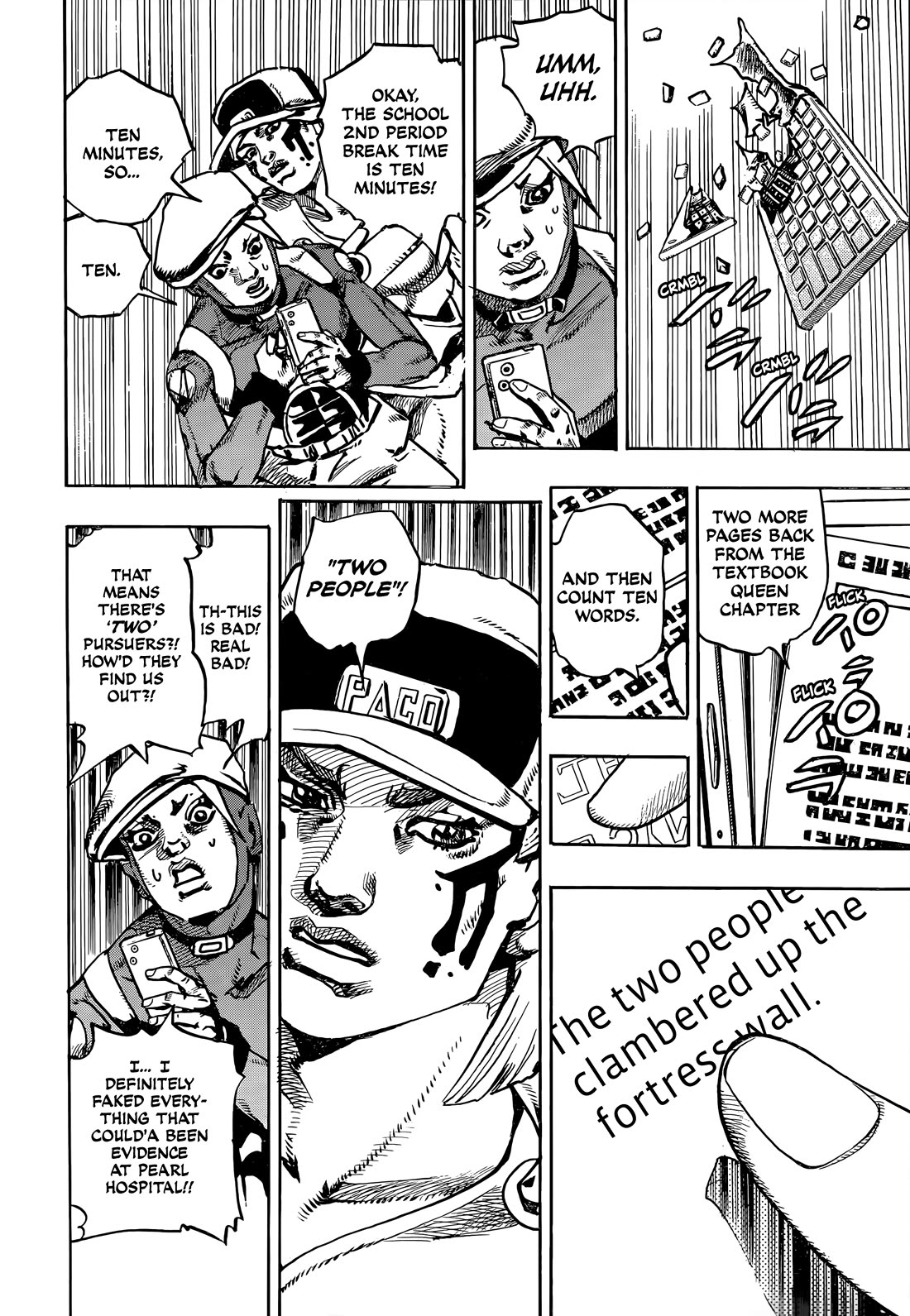 Jojo's Bizarre Adventure Part 9 - The Jojolands - Chapter 22: Dolphin Bank's Debt Collection Part 1