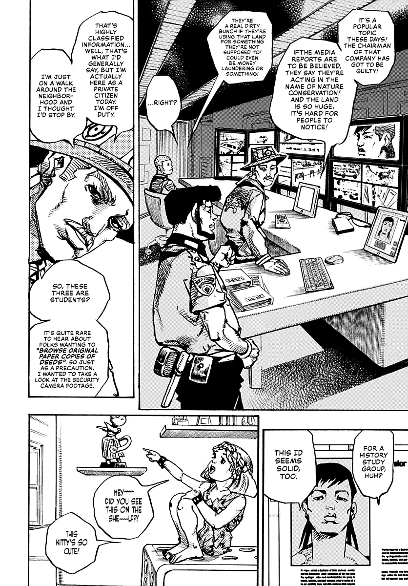 Jojo's Bizarre Adventure Part 9 - The Jojolands - Chapter 16: That Girl's Bags' Groove Part 1