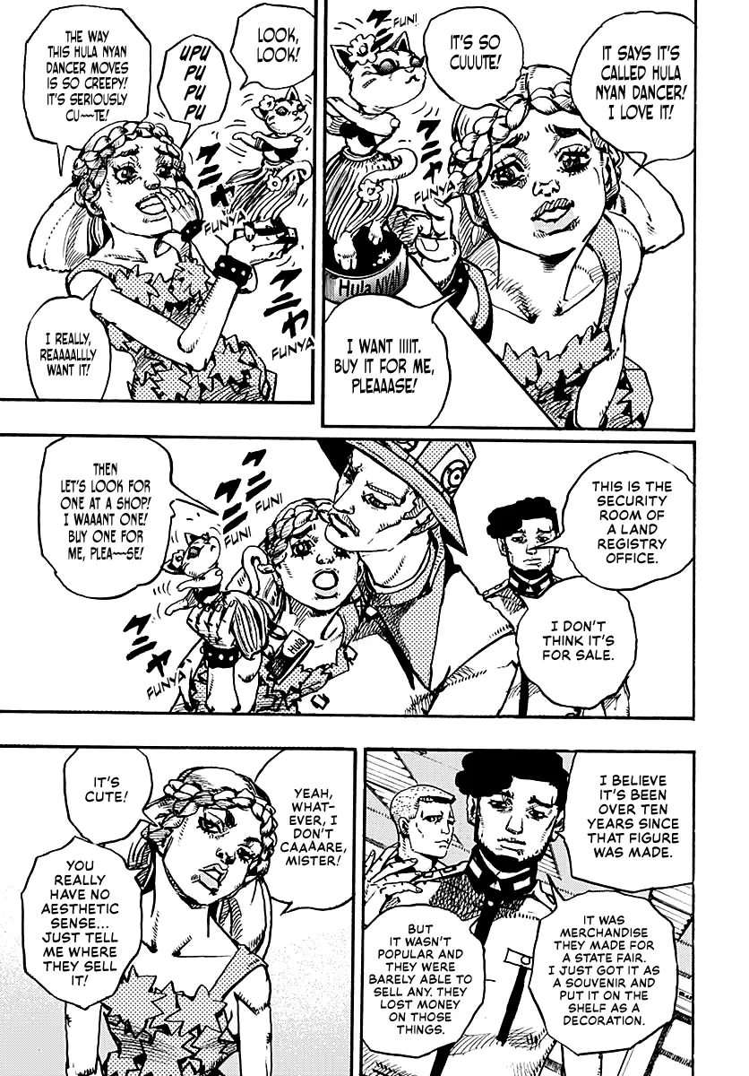 Jojo's Bizarre Adventure Part 9 - The Jojolands - Chapter 16: That Girl's Bags' Groove Part 1