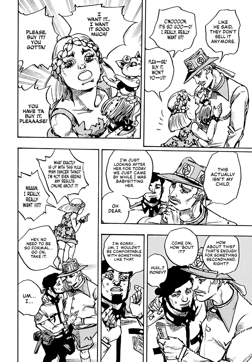 Jojo's Bizarre Adventure Part 9 - The Jojolands - Chapter 16: That Girl's Bags' Groove Part 1