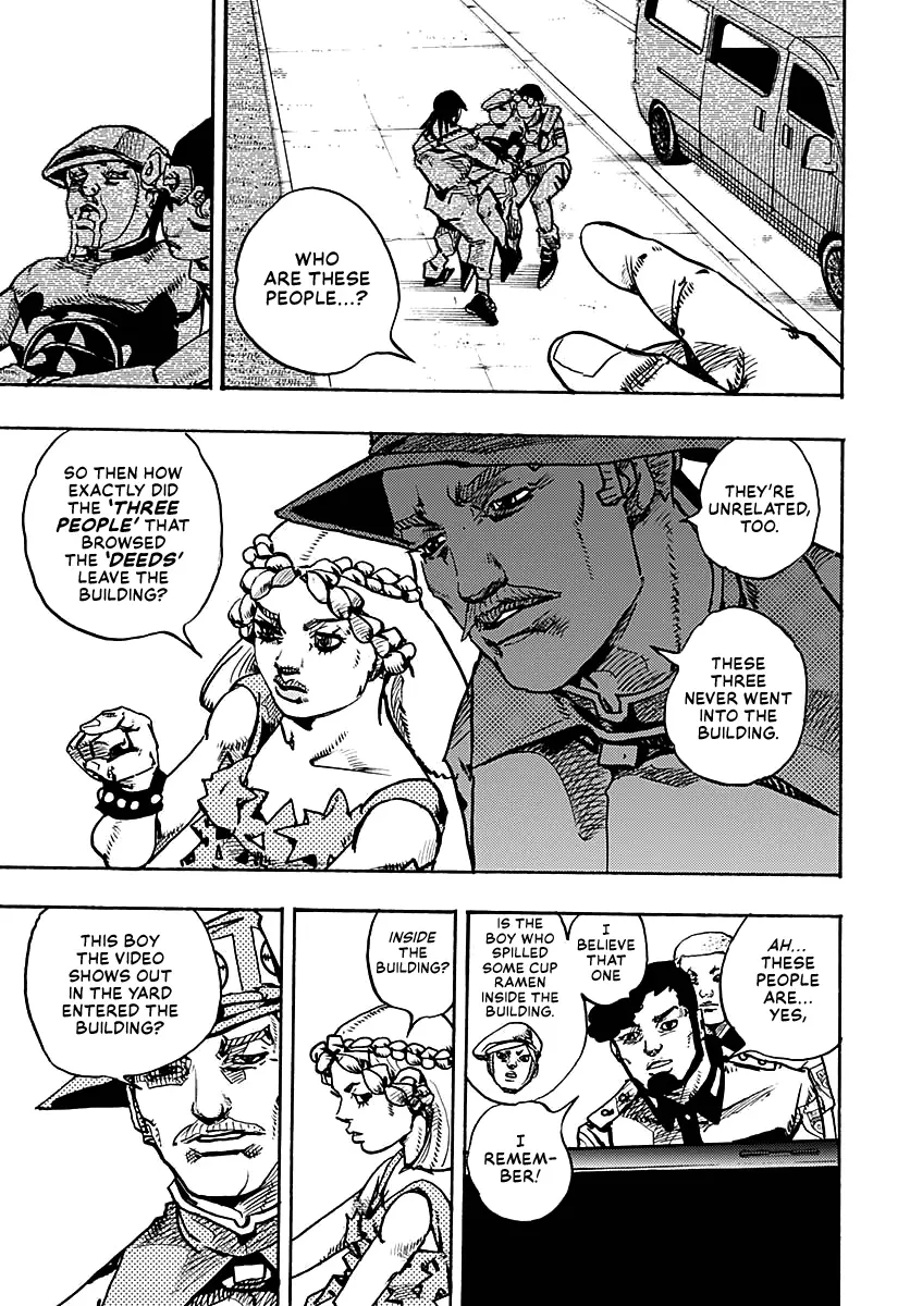 Jojo's Bizarre Adventure Part 9 - The Jojolands - Chapter 16: That Girl's Bags' Groove Part 1