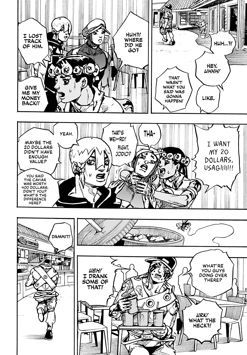 Jojo's Bizarre Adventure Part 9 - The Jojolands - Chapter 8: Let's Go Look At Luxury Watches