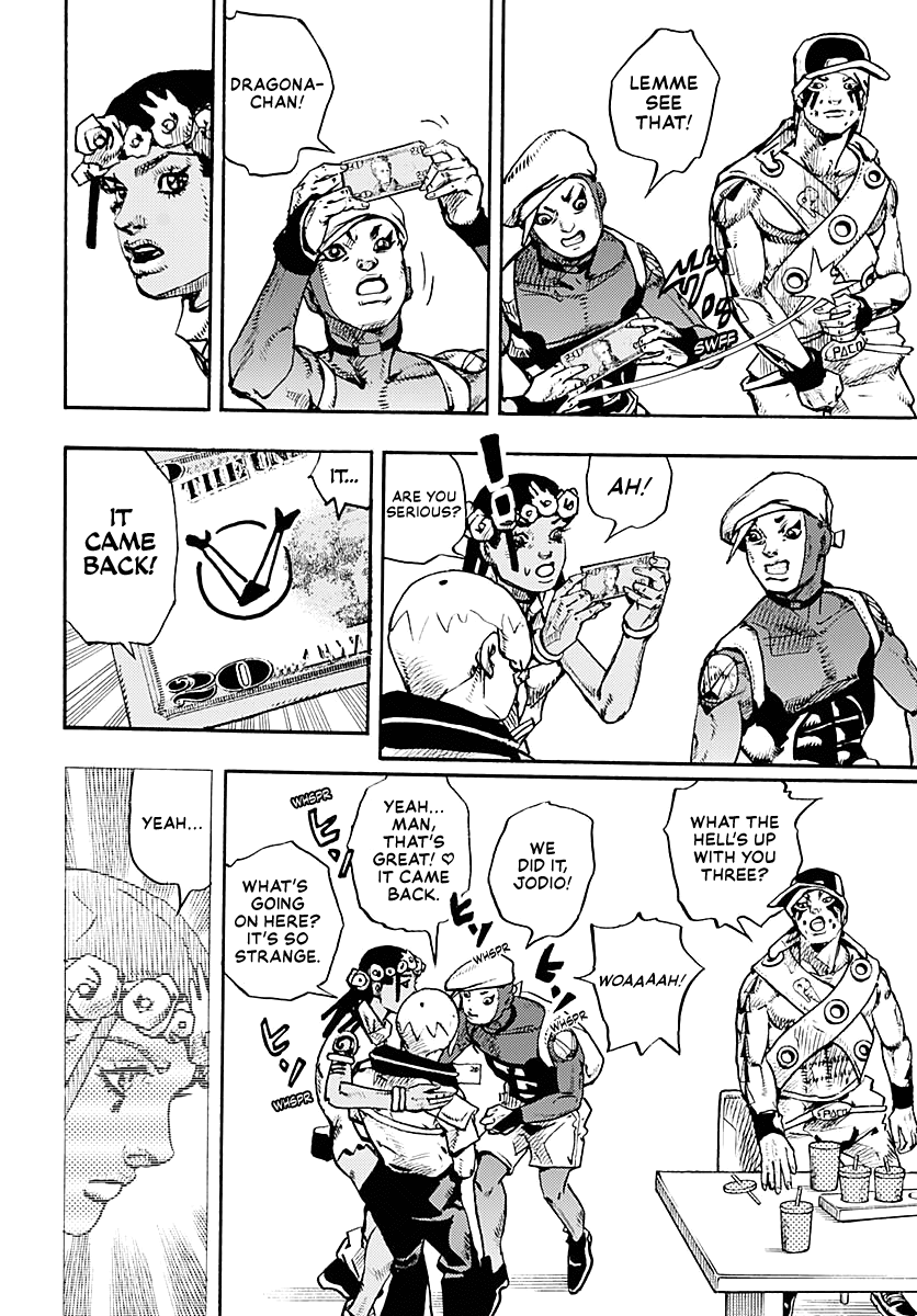 Jojo's Bizarre Adventure Part 9 - The Jojolands - Chapter 8: Let's Go Look At Luxury Watches