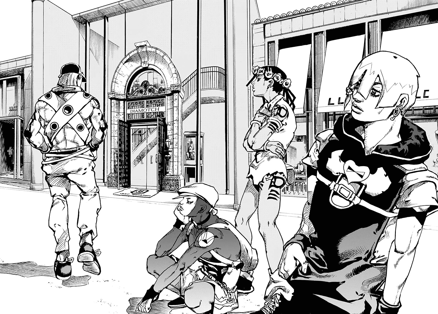 Jojo's Bizarre Adventure Part 9 - The Jojolands - Chapter 8: Let's Go Look At Luxury Watches