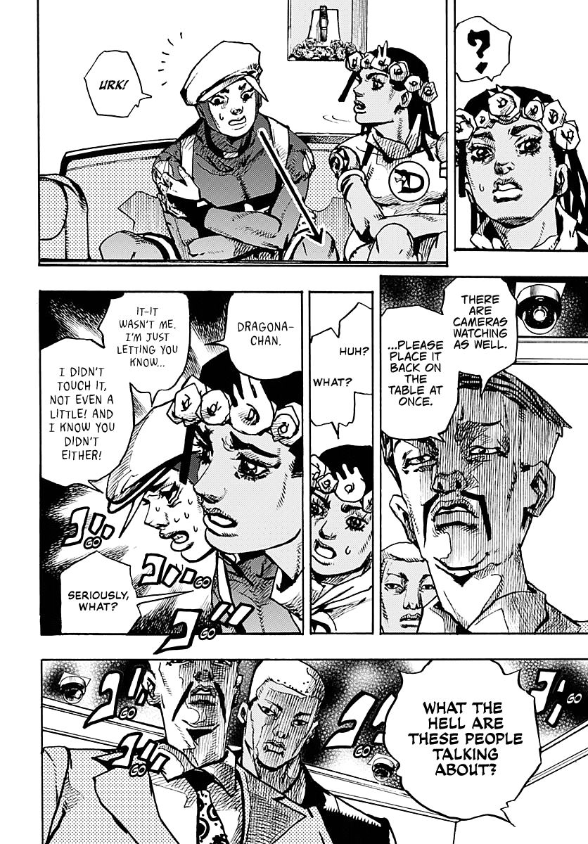 Jojo's Bizarre Adventure Part 9 - The Jojolands - Chapter 8: Let's Go Look At Luxury Watches