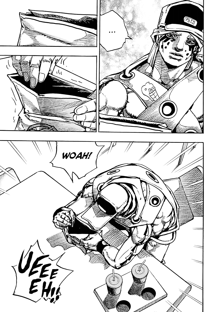 Jojo's Bizarre Adventure Part 9 - The Jojolands - Chapter 8: Let's Go Look At Luxury Watches