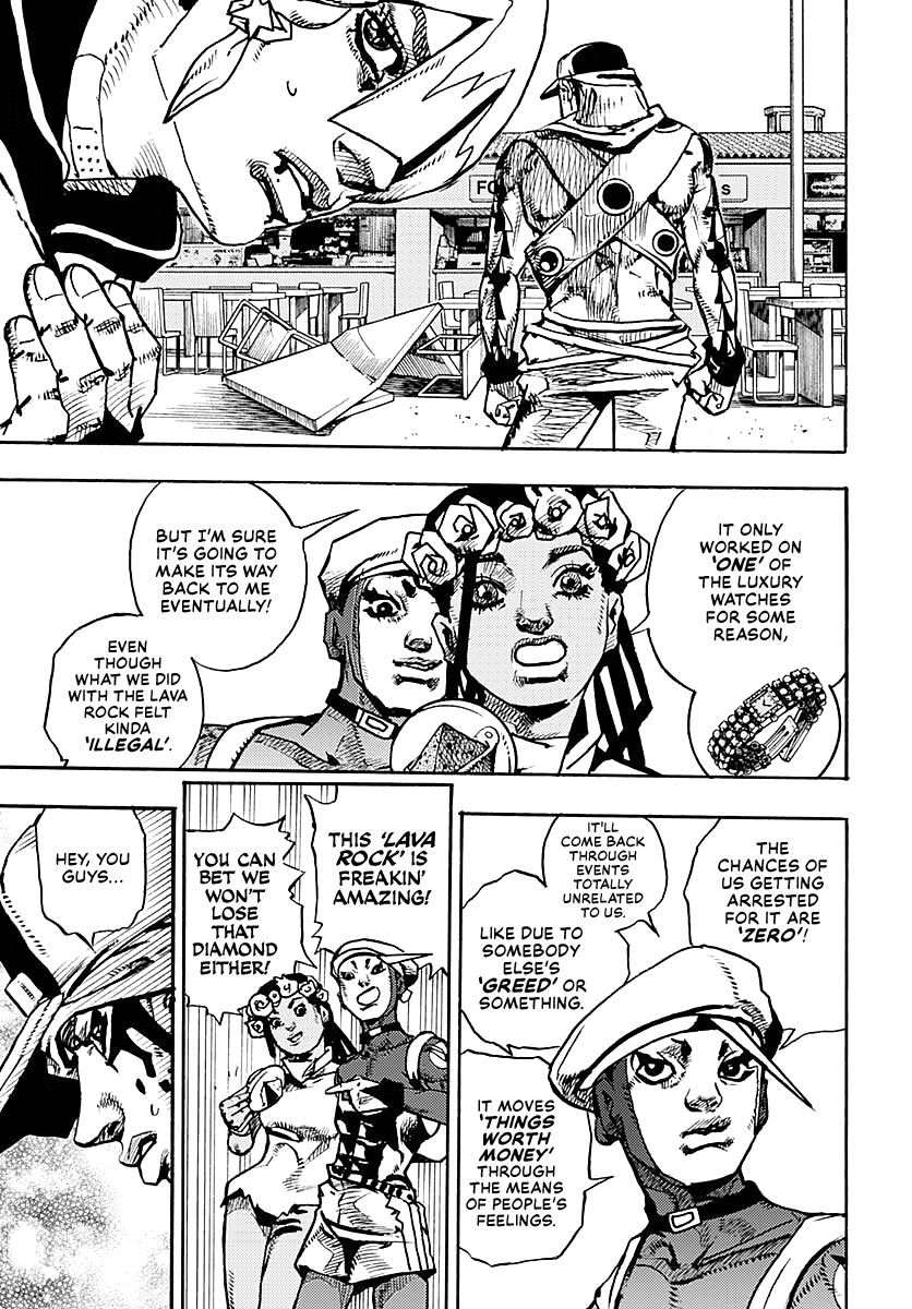 Jojo's Bizarre Adventure Part 9 - The Jojolands - Chapter 10: The Hustle, Part 1