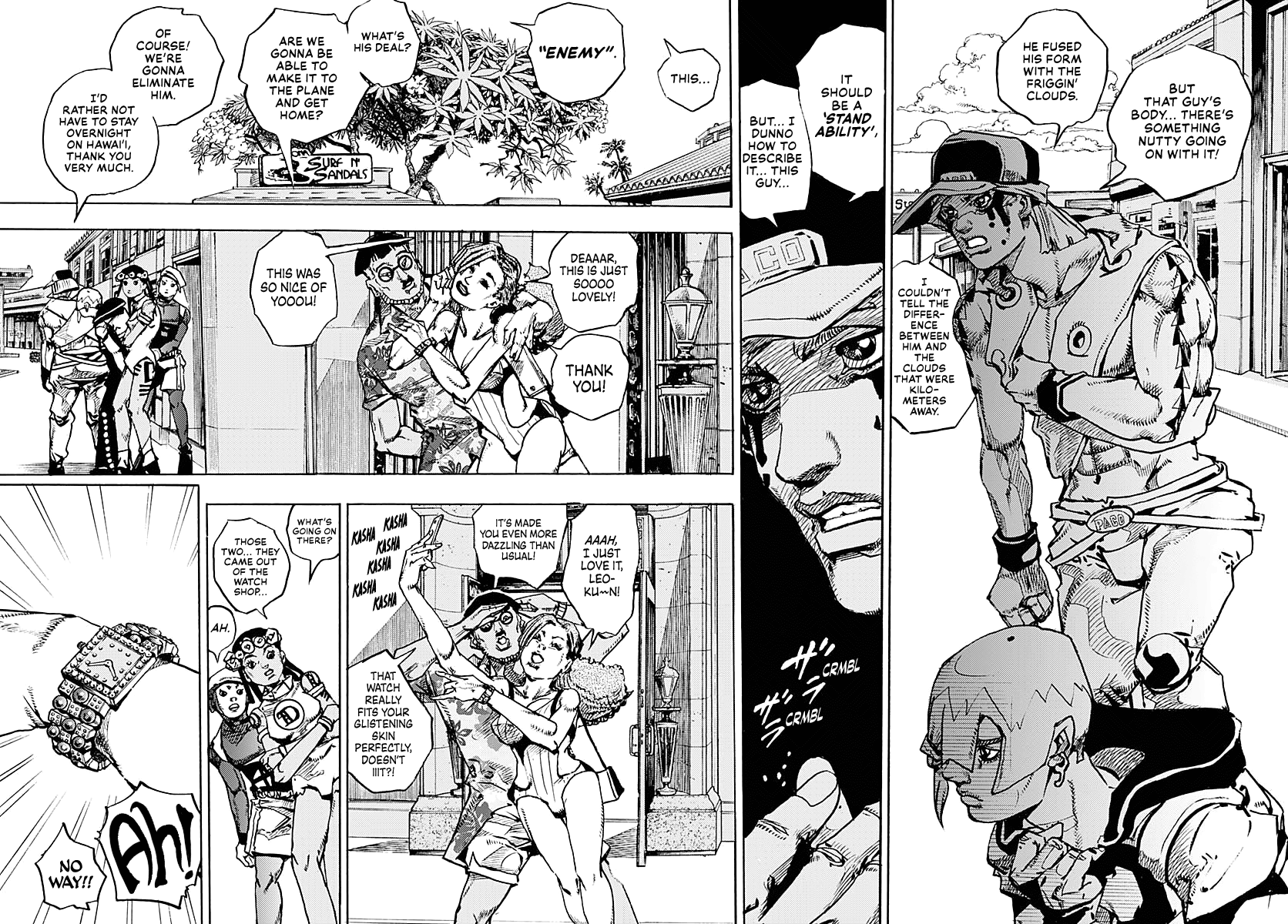 Jojo's Bizarre Adventure Part 9 - The Jojolands - Chapter 10: The Hustle, Part 1