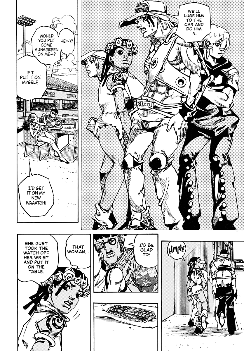 Jojo's Bizarre Adventure Part 9 - The Jojolands - Chapter 10: The Hustle, Part 1