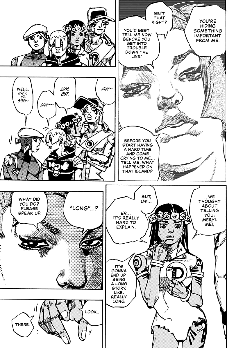 Jojo's Bizarre Adventure Part 9 - The Jojolands - Chapter 12: His Name Is "Charmingman"