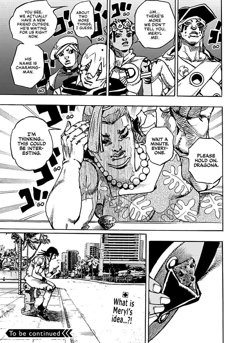 Jojo's Bizarre Adventure Part 9 - The Jojolands - Chapter 12: His Name Is "Charmingman"