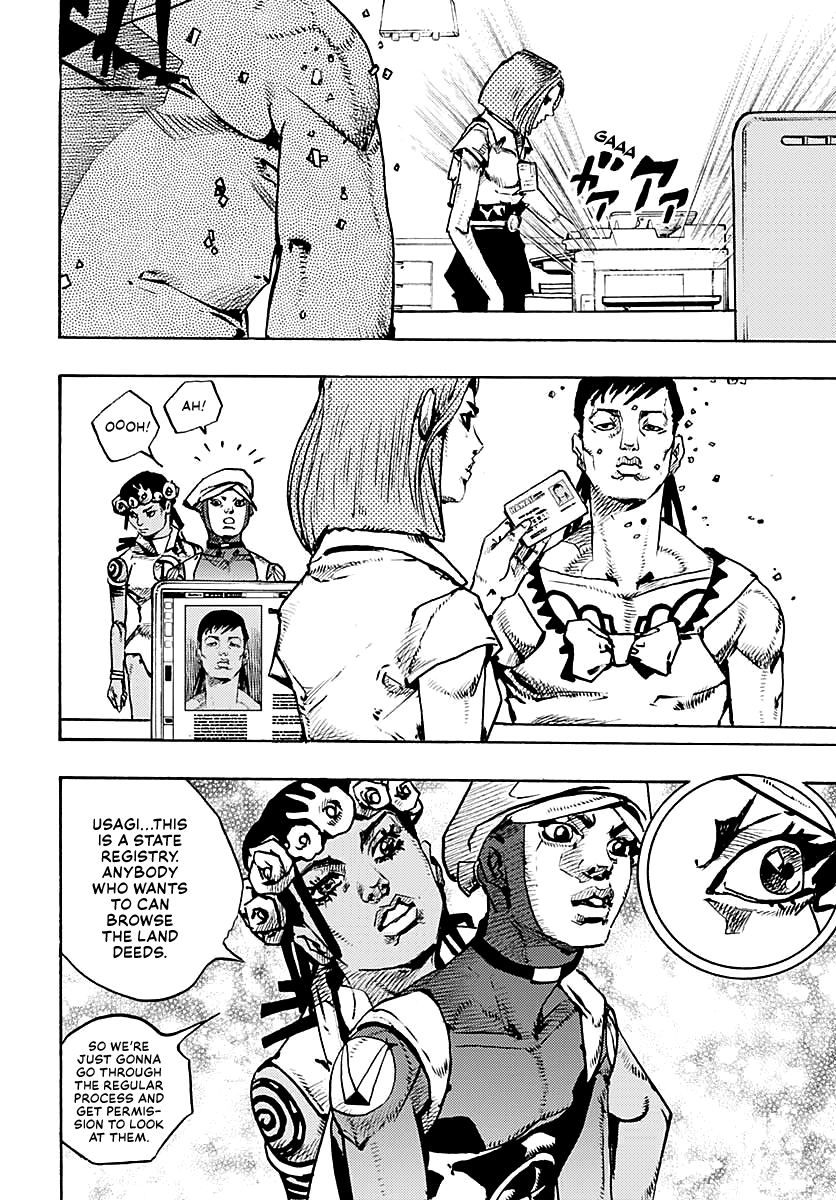 Jojo's Bizarre Adventure Part 9 - The Jojolands - Chapter 14: The Hawaii State Land Registry