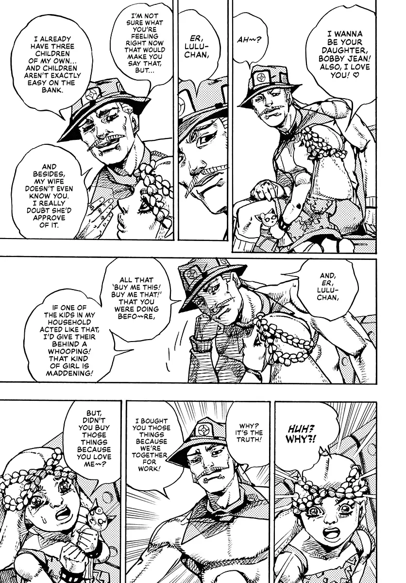 Jojo's Bizarre Adventure Part 9 - The Jojolands - Chapter 18: That Girl's Bags' Groove Part 3