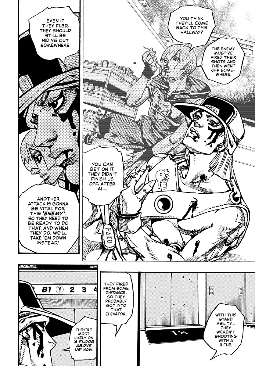 Jojo's Bizarre Adventure Part 9 - The Jojolands - Chapter 18: That Girl's Bags' Groove Part 3