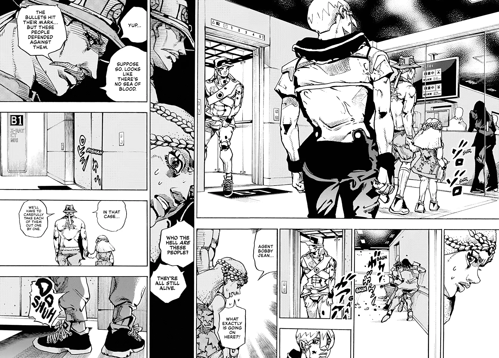 Jojo's Bizarre Adventure Part 9 - The Jojolands - Chapter 18: That Girl's Bags' Groove Part 3