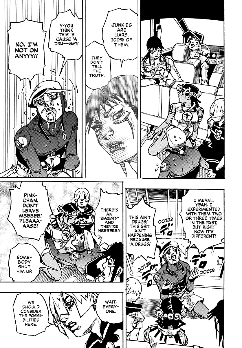 Jojo's Bizarre Adventure Part 9 - The Jojolands - Chapter 15: Bigmouth Strikes Again